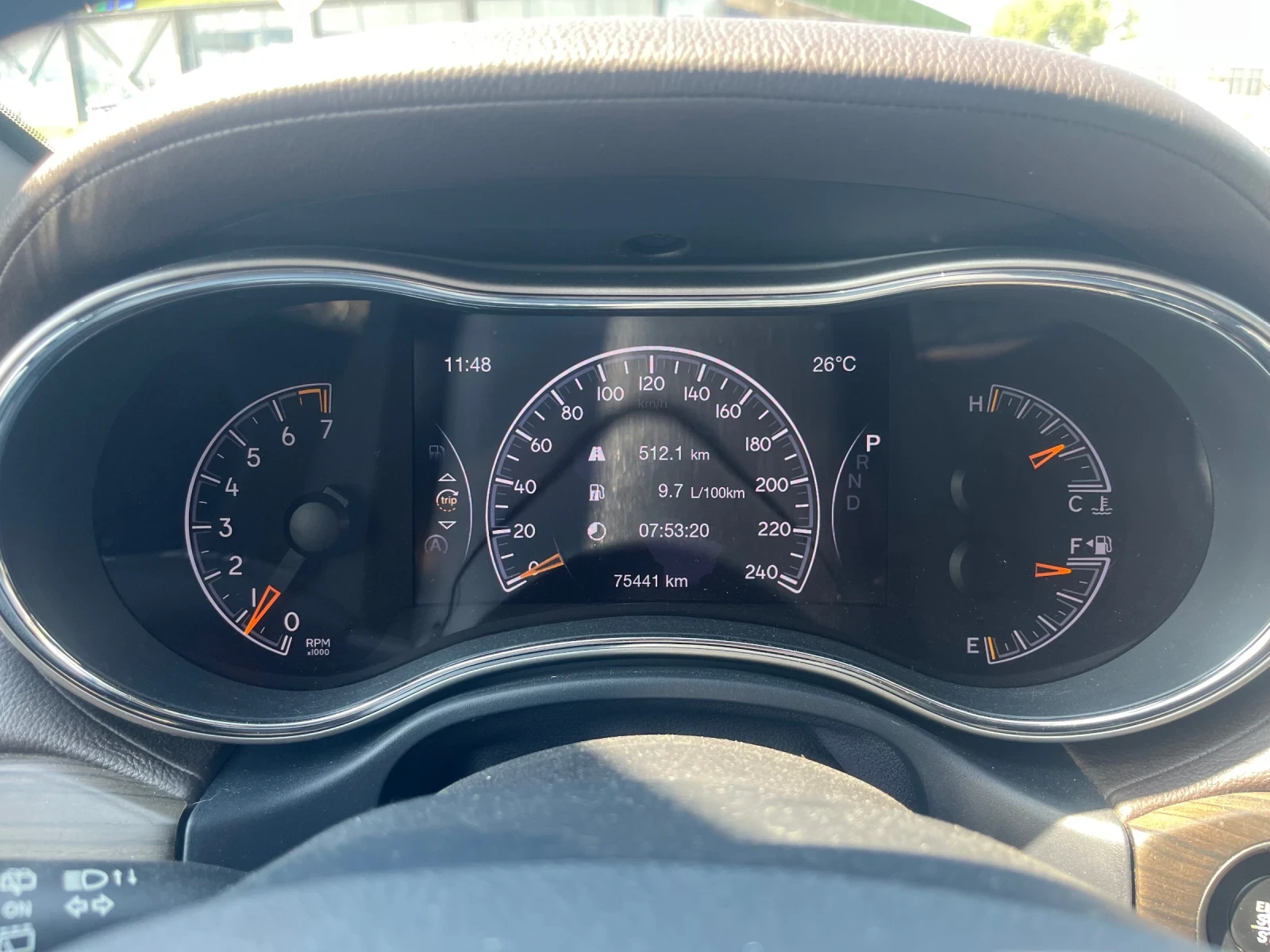 Jeep Grand cherokee Overland 3.6 2017, Алкантара, снимка 10 - Автомобили и джипове - 55800538