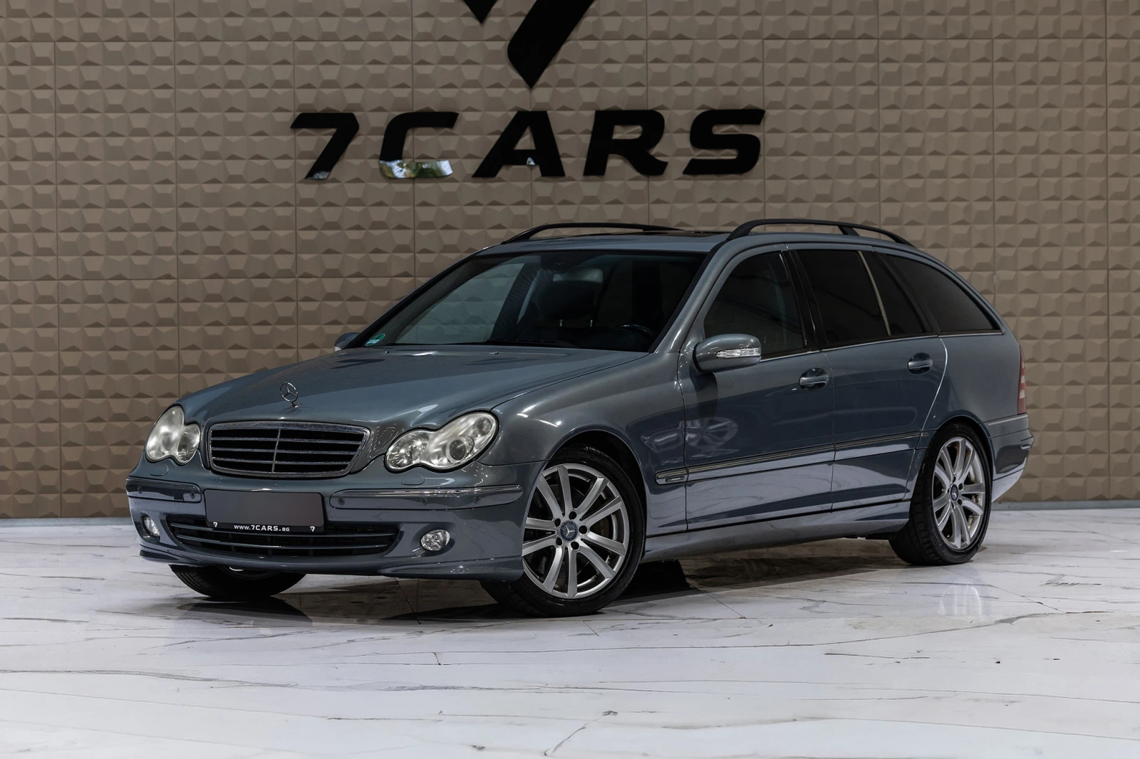 Mercedes-Benz C 230 Kompressor BI-XENON/HARMAN-KARDON/ШИБЕДАХ, снимка 1