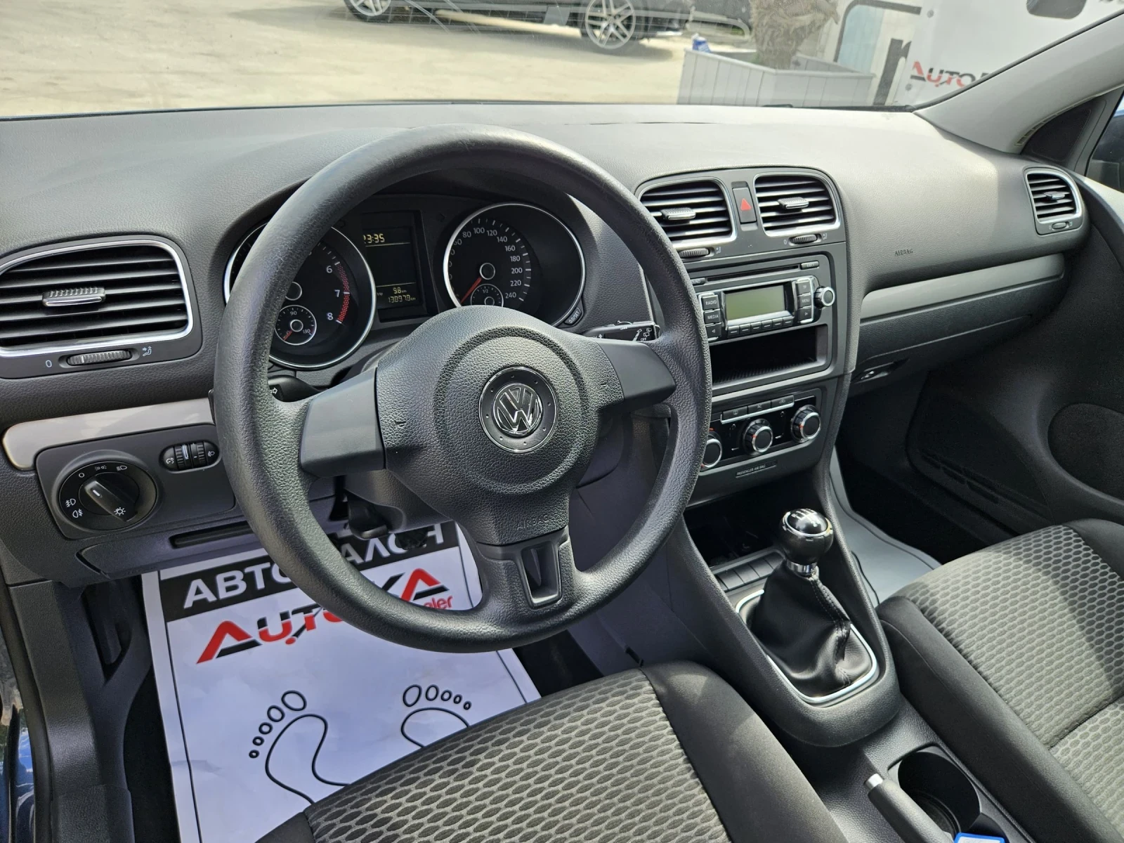 VW Golf 1.6i-102кс= 138.000км= КЛИМАТРОНИК= EURO 5A - изображение 8