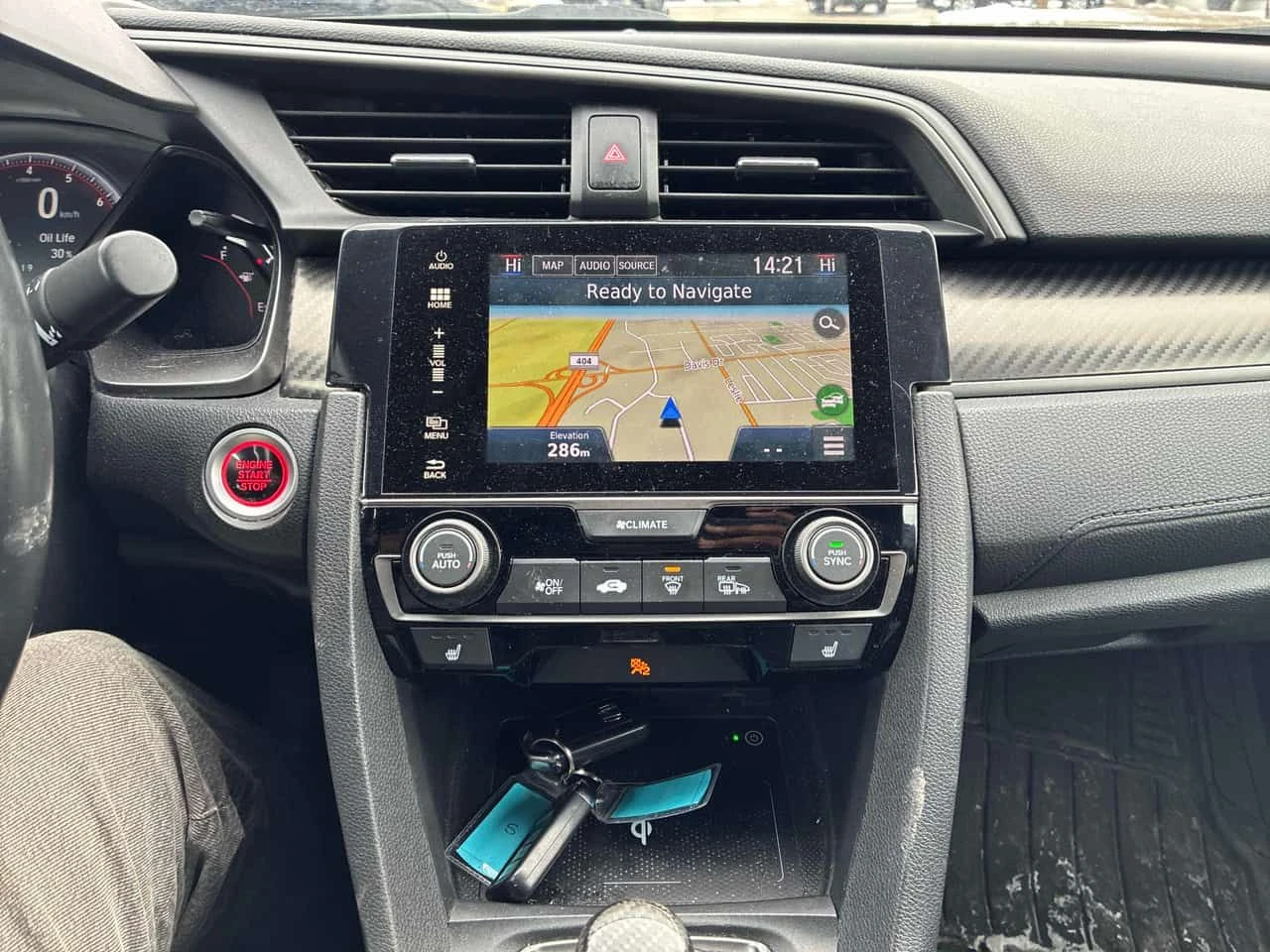 Honda Civic * Si * 2 КЛЮЧА* MANUAL* PANO* , снимка 9 - Автомобили и джипове - 53773621