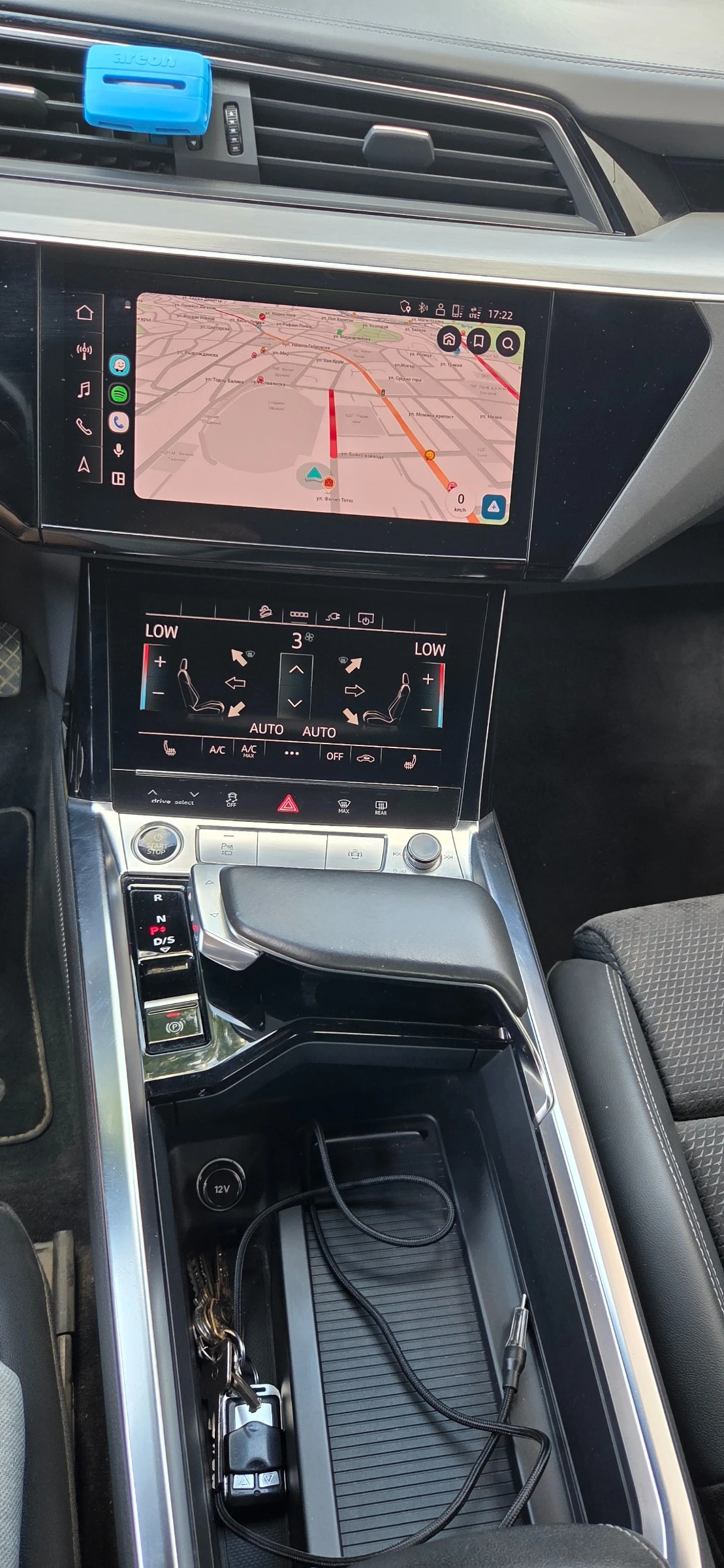 Audi E-Tron 55 S line | 2 НОВИ електромотора | 360  | Matrix, снимка 8 - Автомобили и джипове - 56185327