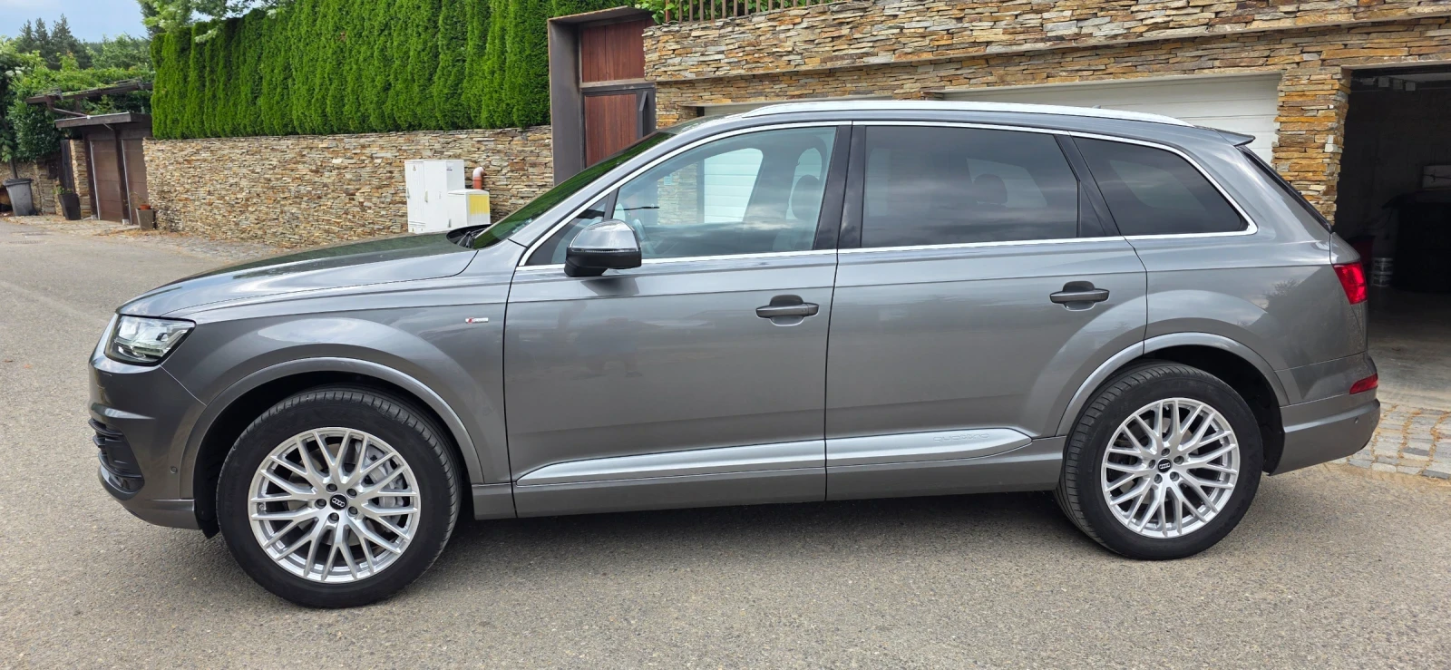 Audi Q7 3.0 TDI-S-Line-6+ 1места-Панорама-Камера-272hp - изображение 3