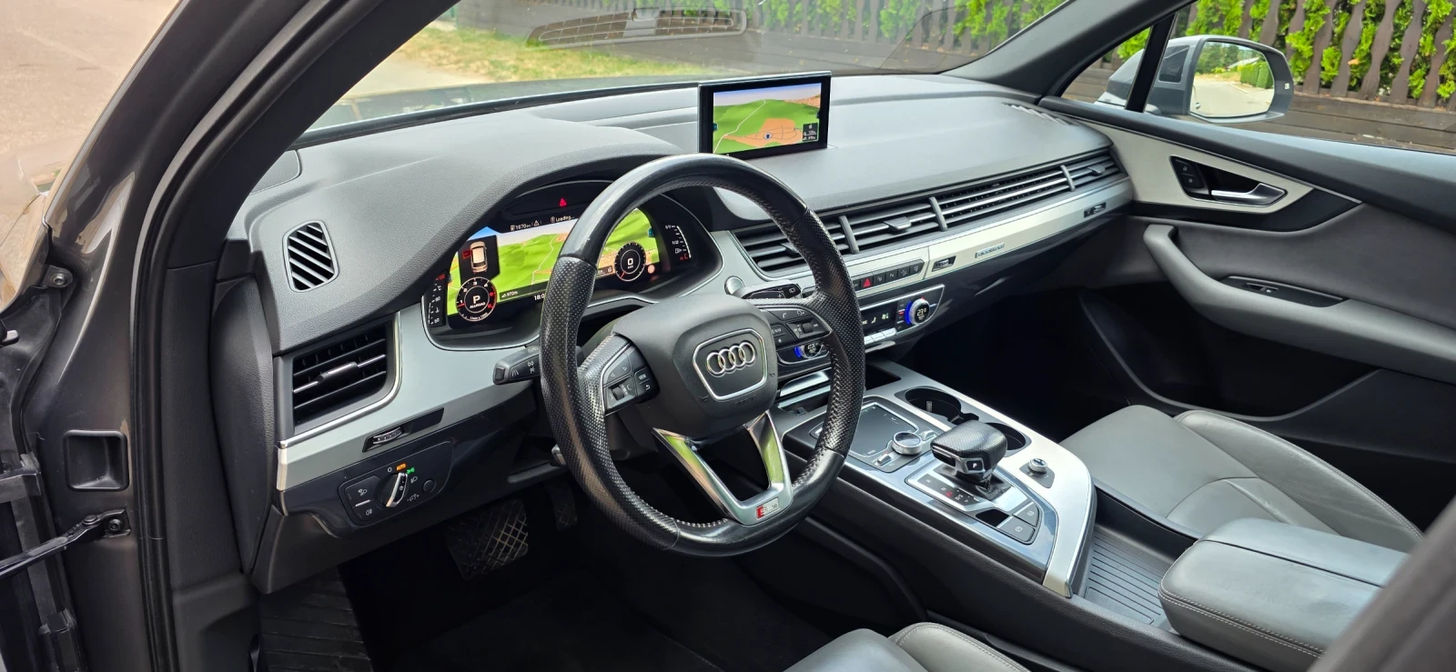 Audi Q7 3.0 TDI-S-Line-6+ 1места-Панорама-Камера-272hp - изображение 8