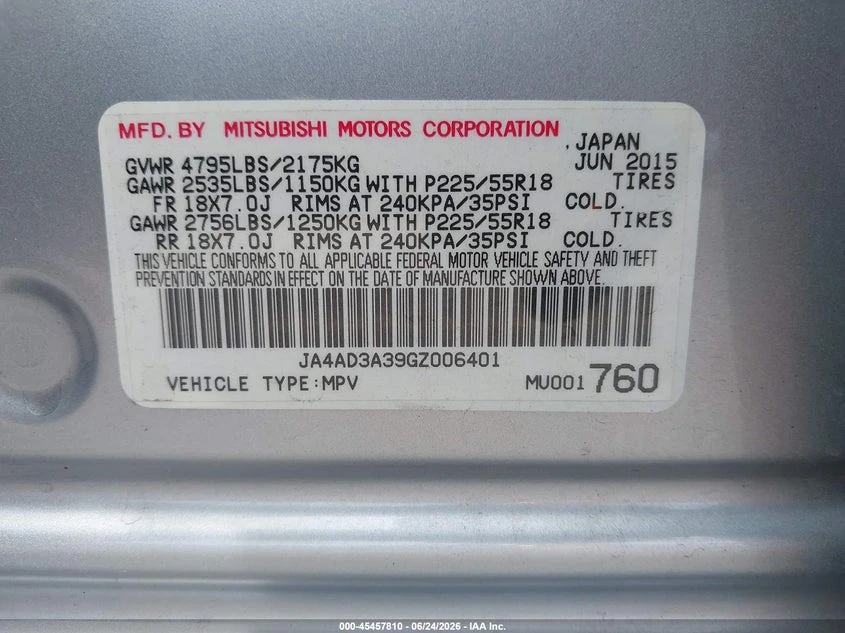 Mitsubishi Outlander 2.4l Sel, снимка 9 - Автомобили и джипове - 55381294