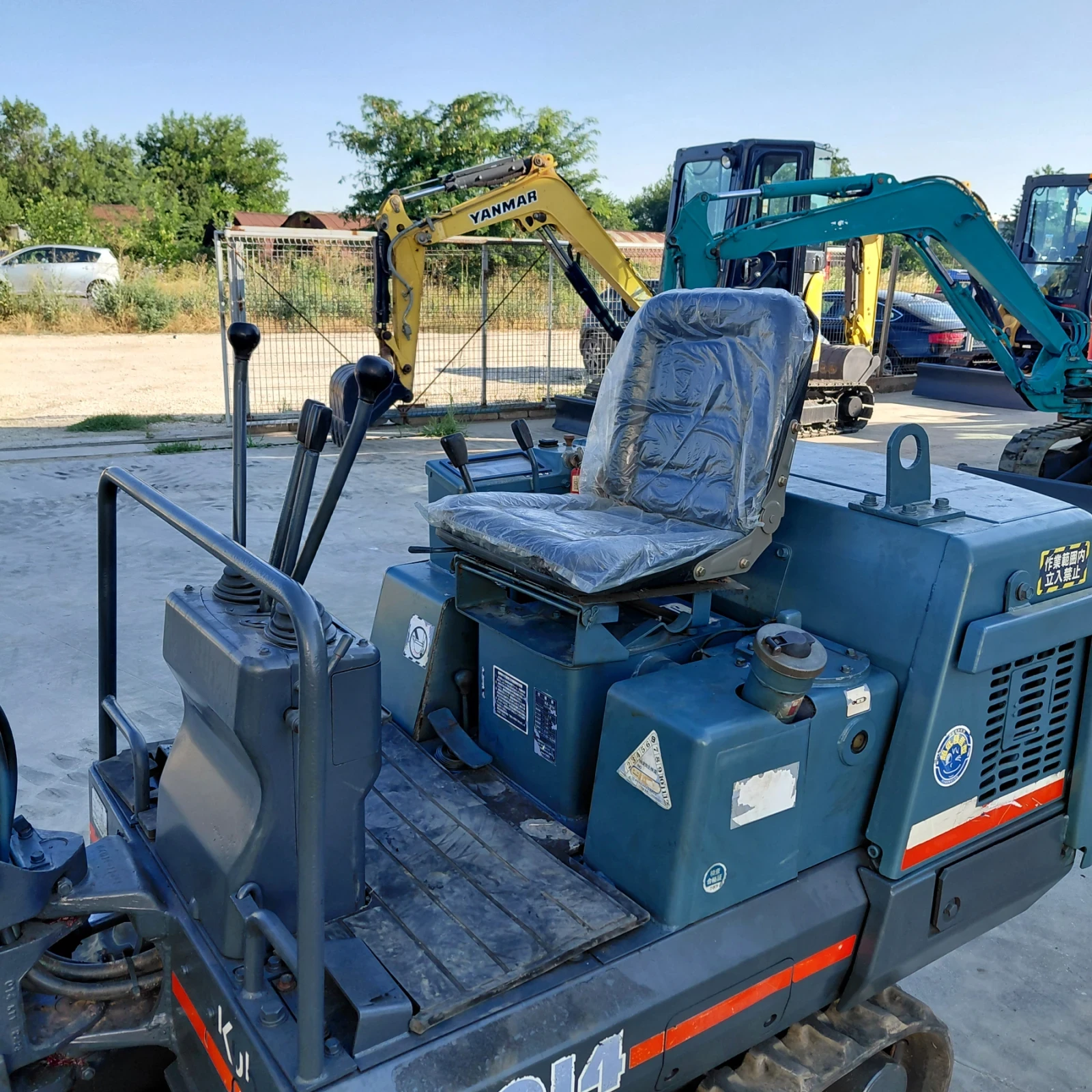 Багер Kubota KX-014 * 1200 МОТОЧАСА * 20 К.С. * , снимка 9 - Индустриална техника - 53263918