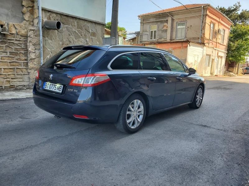 Peugeot 508 2.0 HDI 163кс АВТОМАТ ПАНОРАМА КОЖА, снимка 4 - Автомобили и джипове - 51538967