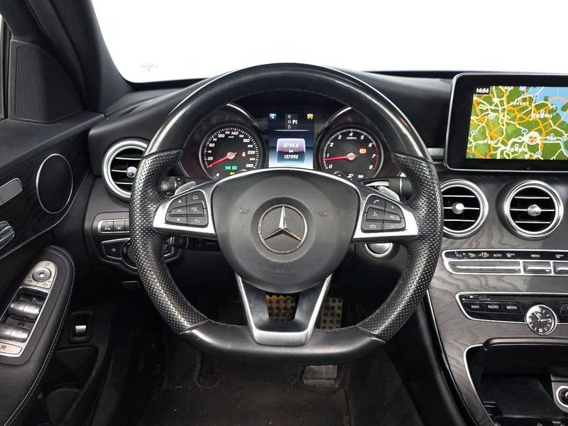 Mercedes-Benz C 200 AMG Line| HEAD UP| PANO| CAM  | Mobile.bg � ����������� 13