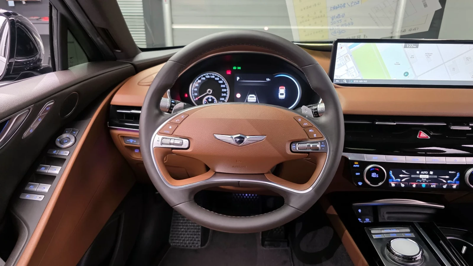 Genesis G80 2.5T / ����� / 360 / HEAD-UP / BROWN LEATHER | Mobile.bg � ����������� 12