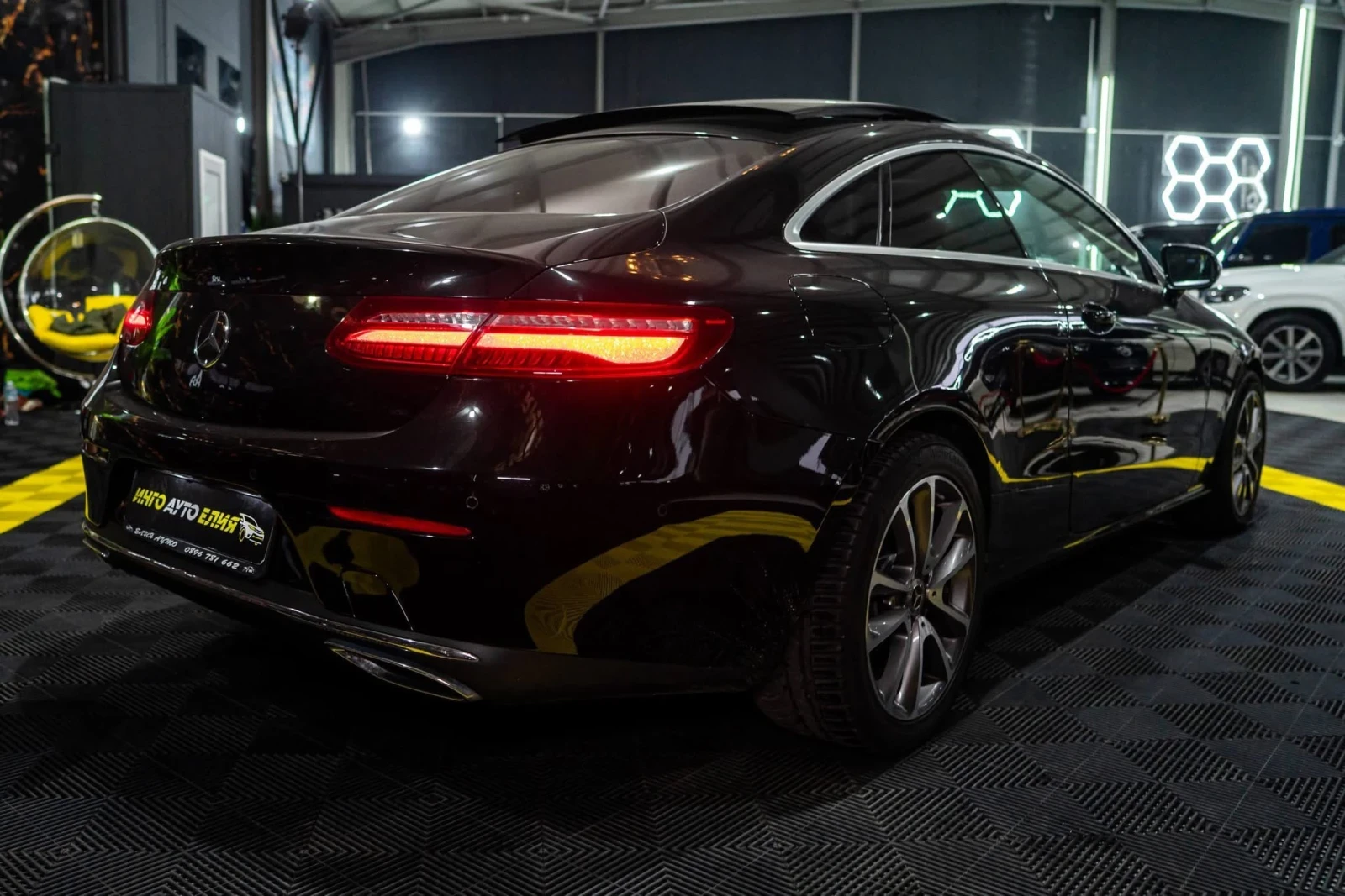 Mercedes-Benz E 220 D COUPE FULL AMG LINE LED BURM NAVI ������ 100% | Mobile.bg � ����������� 10