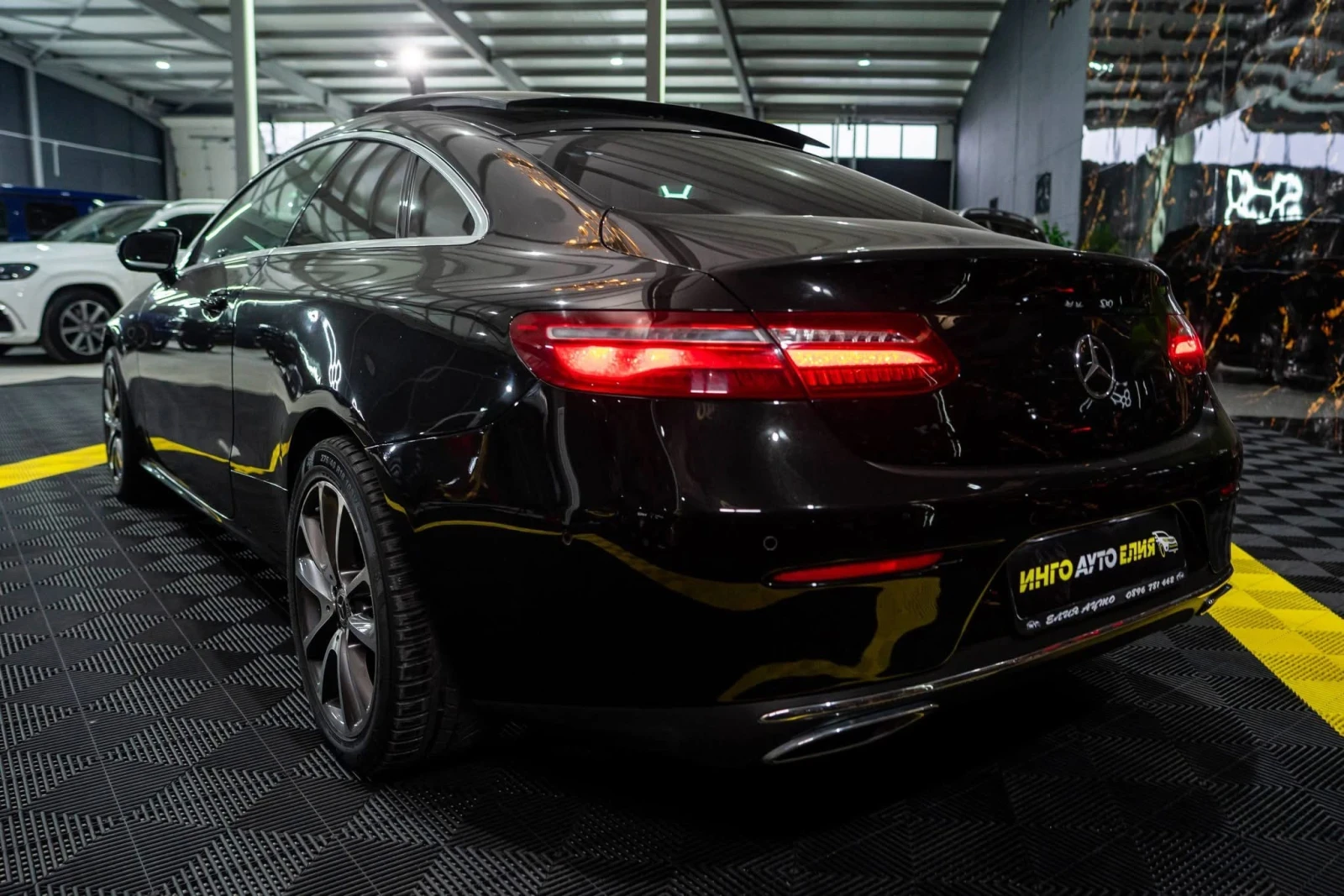 Mercedes-Benz E 220 D COUPE FULL AMG LINE LED BURM NAVI ������ 100% | Mobile.bg � ����������� 6