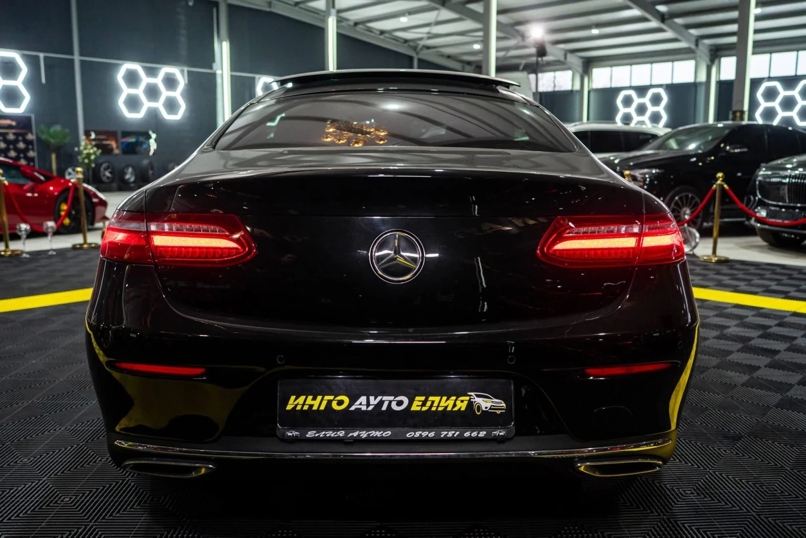 Mercedes-Benz E 220 D COUPE FULL AMG LINE LED BURM NAVI ������ 100% | Mobile.bg � ����������� 8
