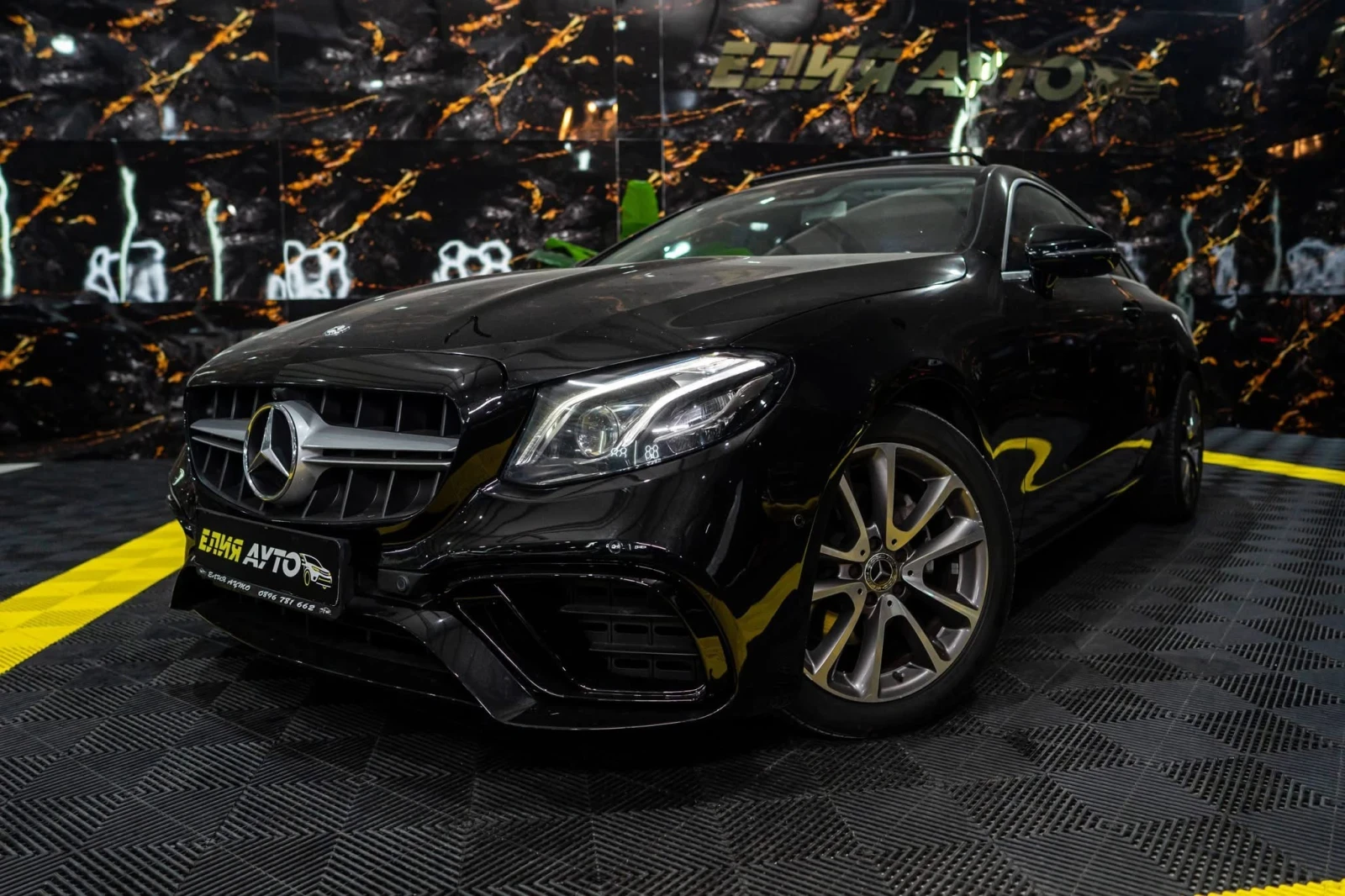Mercedes-Benz E 220 D COUPE FULL AMG LINE LED BURM NAVI ������ 100% | Mobile.bg � ����������� 1