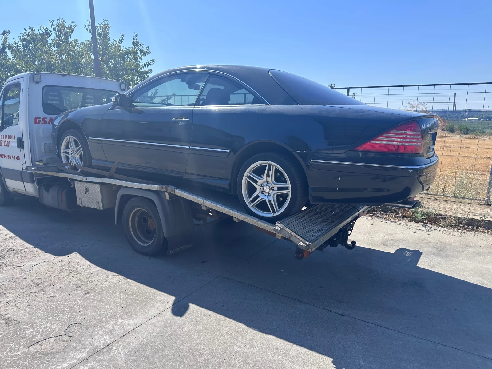 Mercedes-Benz CL 500 5.0 AMG GAZ/BENZIN, снимка 12 - Автомобили и джипове - 55118474