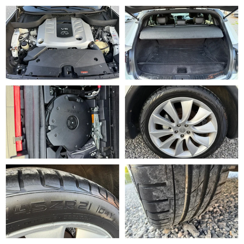Infiniti Fx 30 dS V6 (238hp) AWD/DVD/TV/360/Подгрев/Обдухване/EU5, снимка 17 - Автомобили и джипове - 51009324