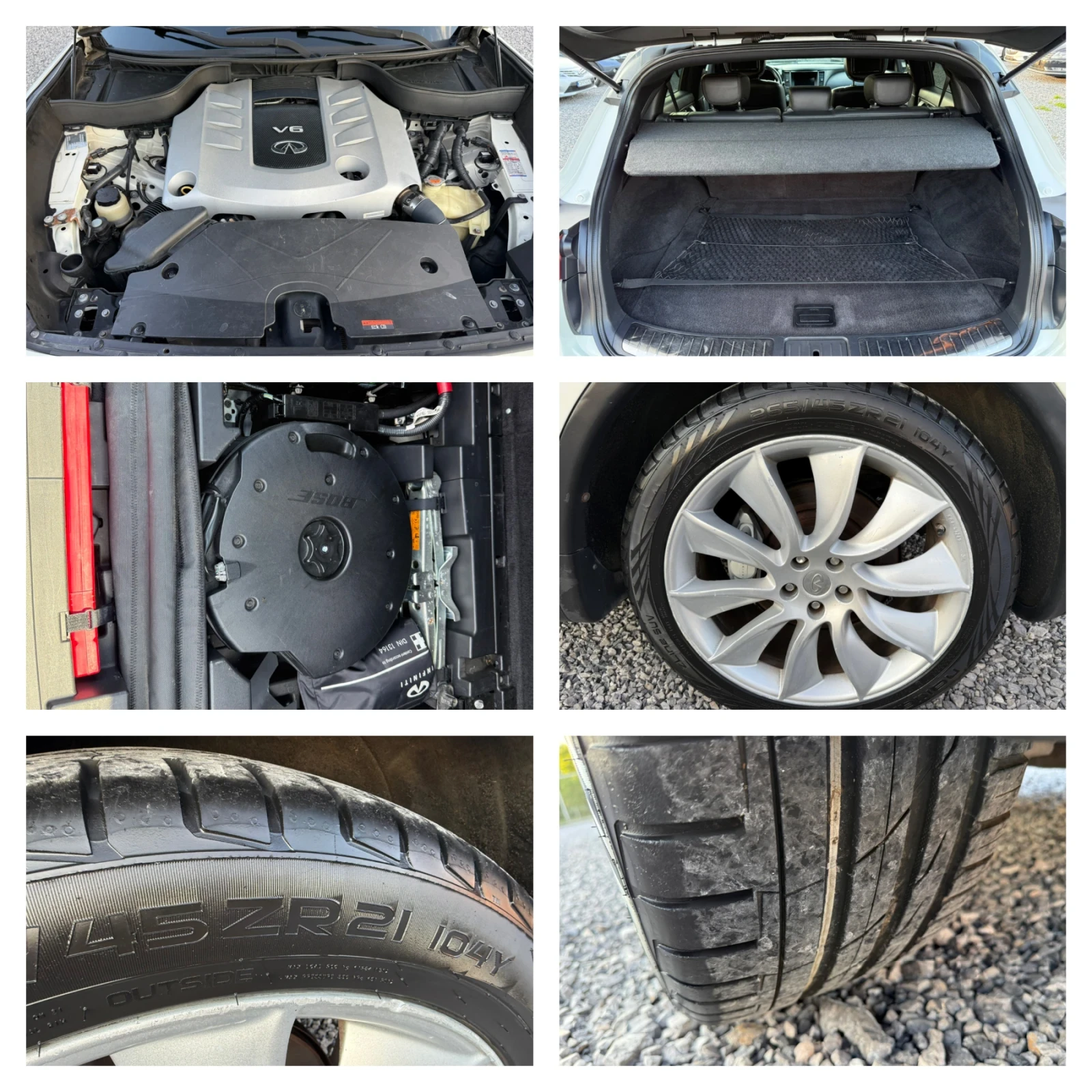 Infiniti Fx 30 dS V6 (238hp) AWD/DVD/TV/360/Подгрев/Обдухване/EU5 | Mobile.bg — изображение 17