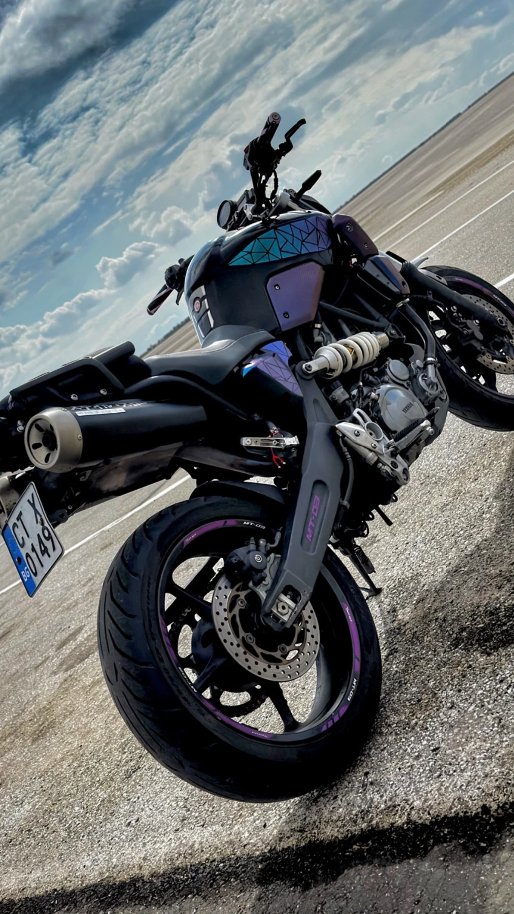 Yamaha Mt-03 660 за А2, снимка 5 - Мотоциклети и мототехника - 55050121