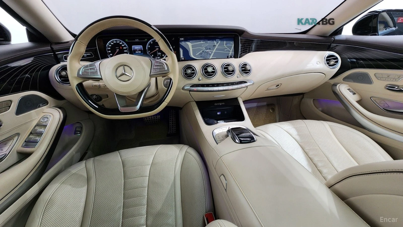 Mercedes-Benz S 400 4MATIC/HUD/360 VIEW/DISTRONIC, снимка 8 - Автомобили и джипове - 54901401