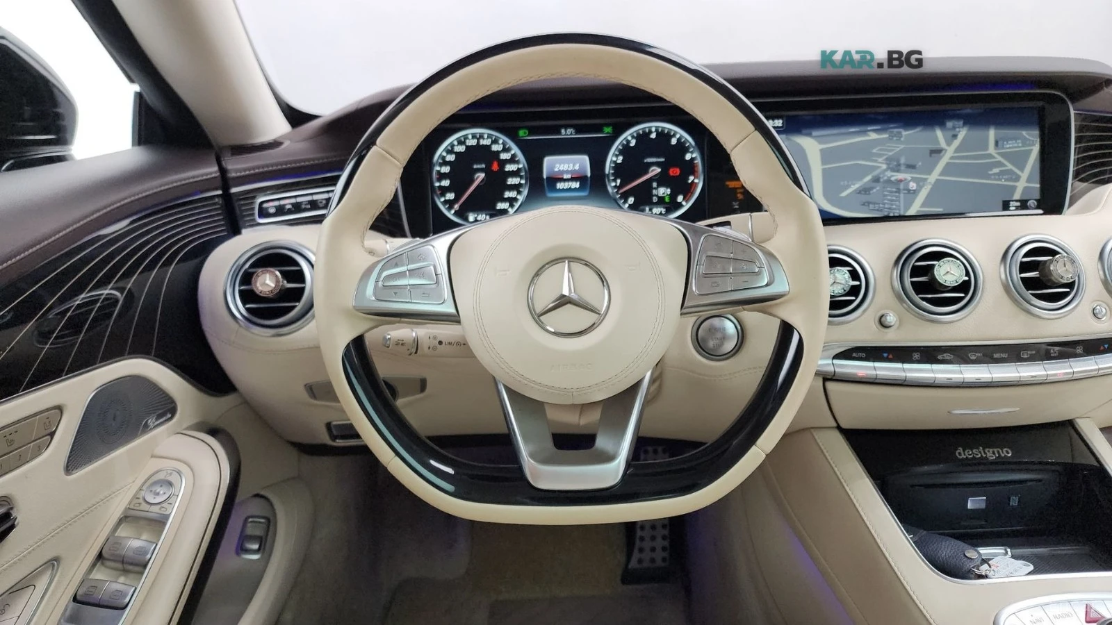 Mercedes-Benz S 400 4MATIC/HUD/360 VIEW/DISTRONIC, снимка 9 - Автомобили и джипове - 54901401