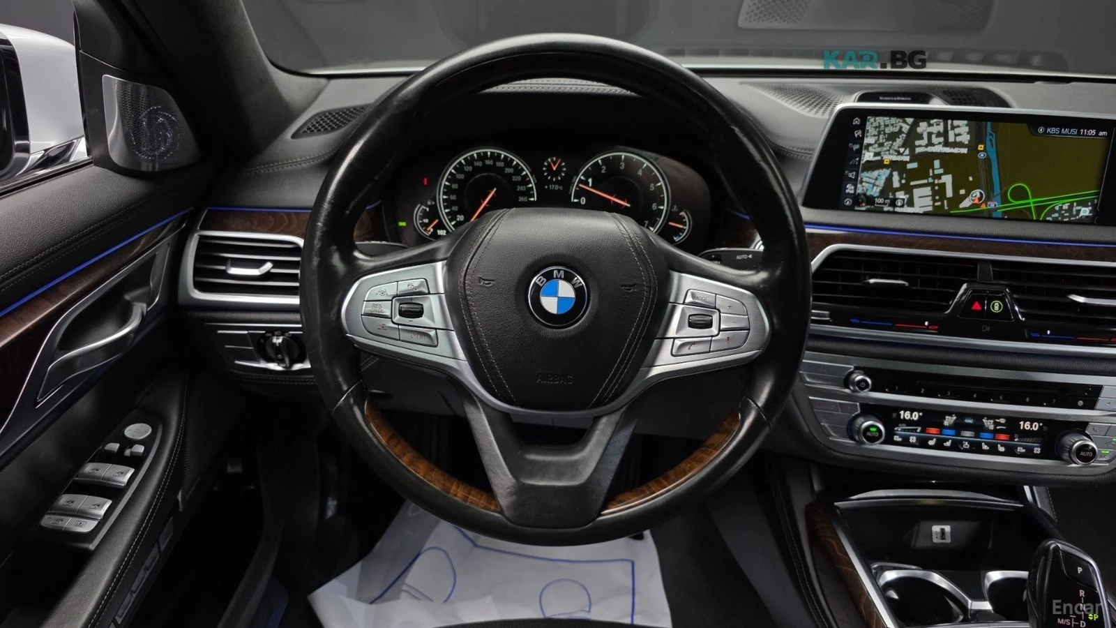 BMW 750 Li xDrive* КОЖА* ПАНО* ОБДУХВ* МОНИТОРИ, снимка 13 - Автомобили и джипове - 55173285