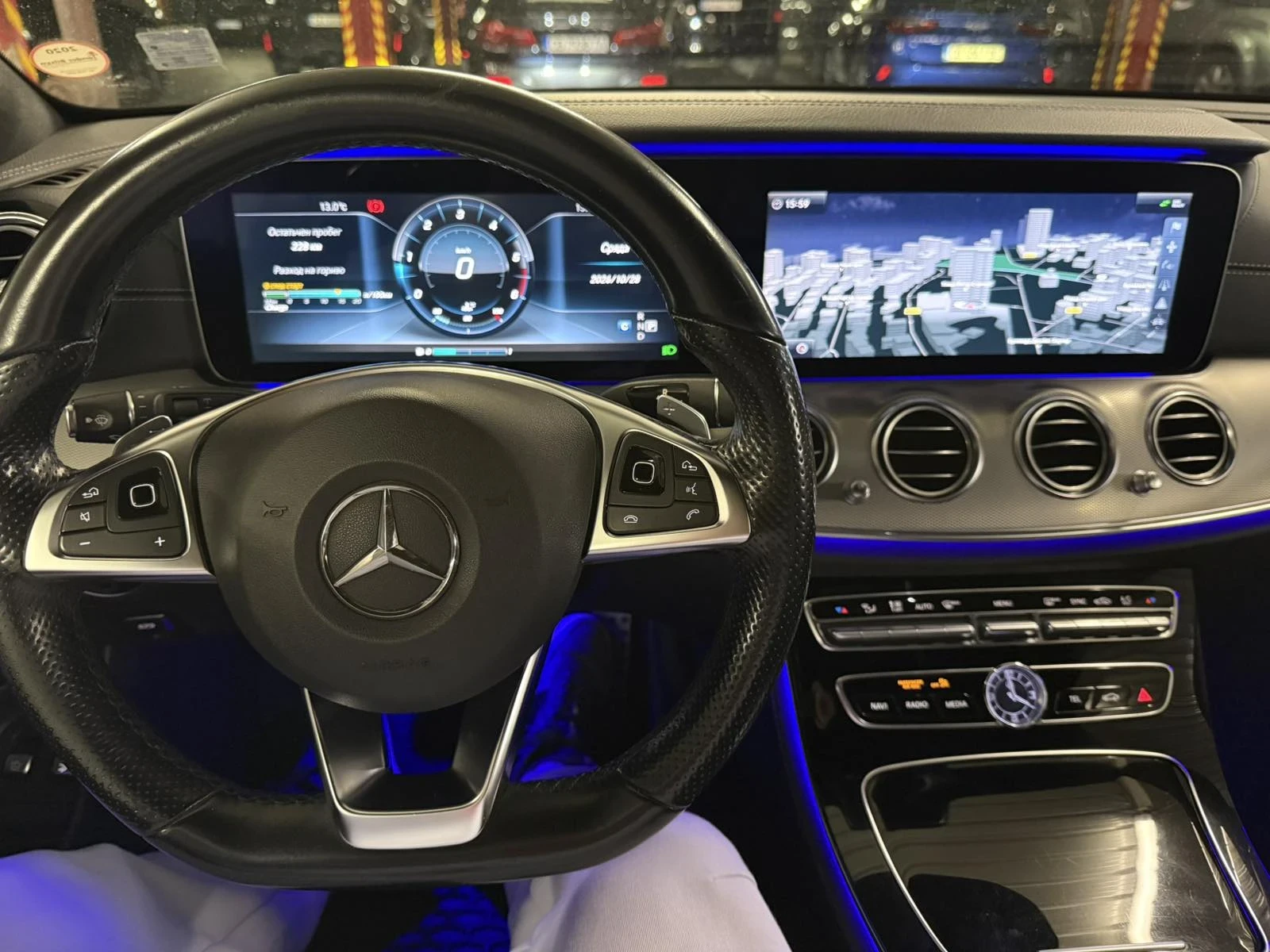 Mercedes-Benz E 220  CDI AMG 9-G tronik , снимка 8 - Автомобили и джипове - 56714829