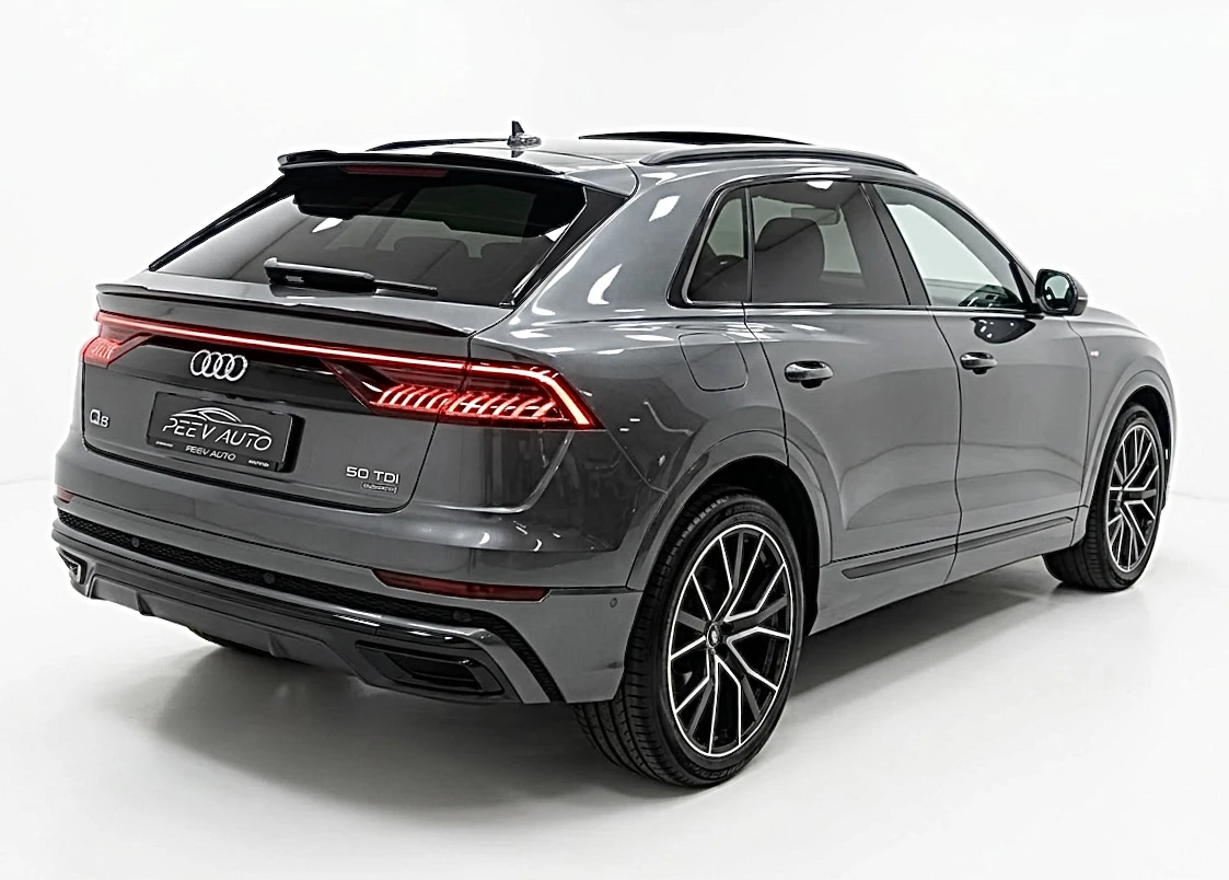 Audi Q8 5.0TDI#3xSLINE#B&O#MATRIX-LASER#PODGREV#OBDUH#PANO, снимка 6 - Автомобили и джипове - 55265291