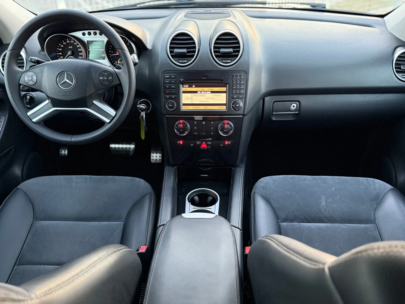 Mercedes-Benz ML 320 FACELIFT* PODGREV* LUK* НА ПРУЖИНИ, снимка 9 - Автомобили и джипове - 55742818