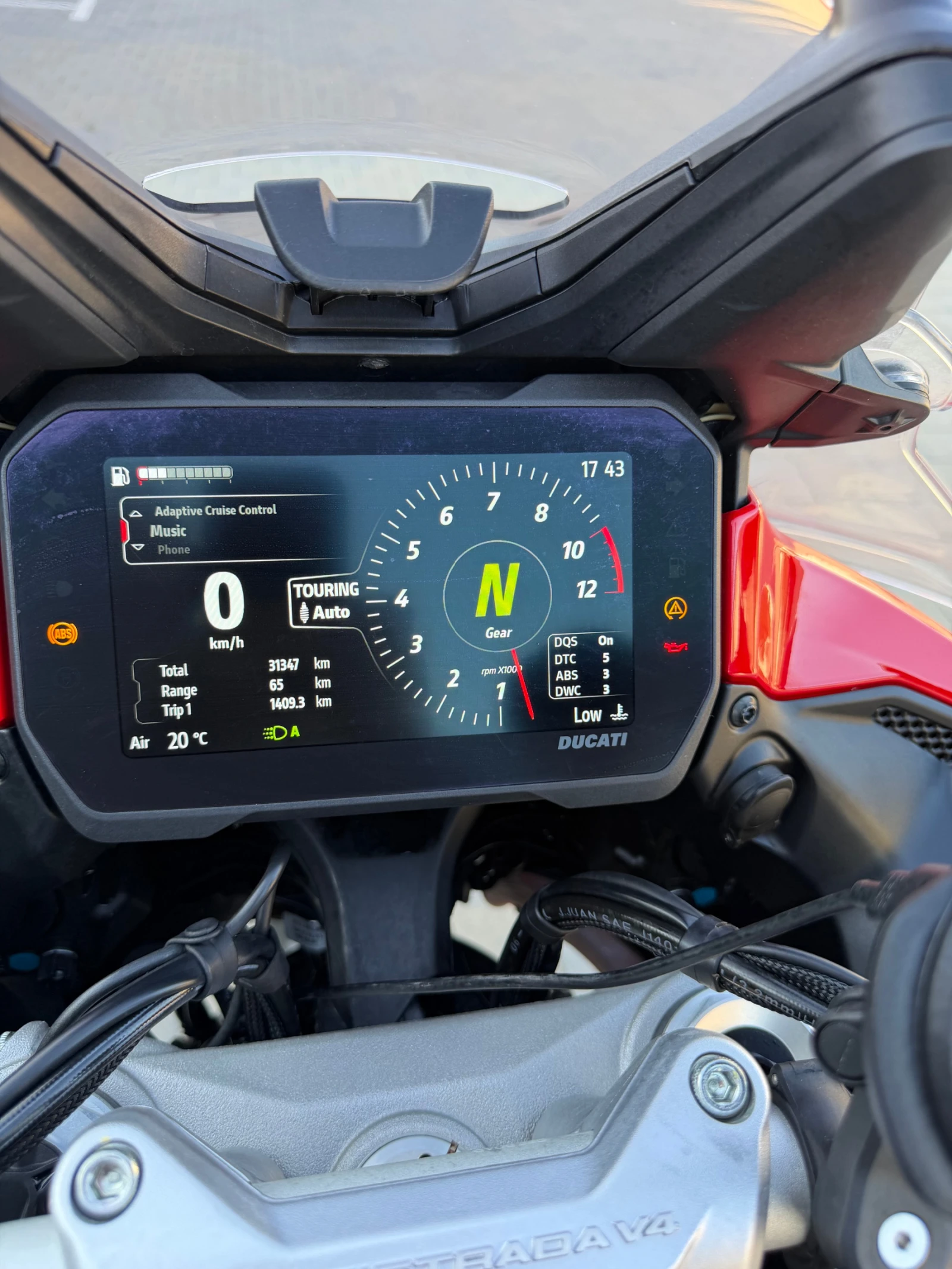 Ducati Multistrada V 4 S Full Radar Livery Sport, снимка 7 - Мотоциклети и мототехника - 55738772