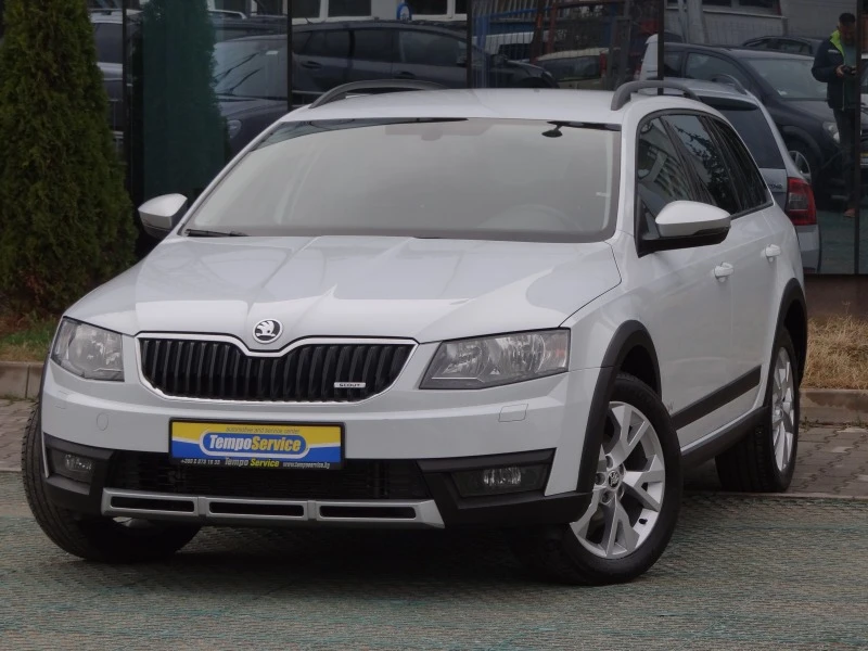 Skoda Octavia Scout 2, 0TDI - 150k.c. / 4x4 / Навигация /Euro 6/, снимка 1 - Автомобили и джипове - 40157178