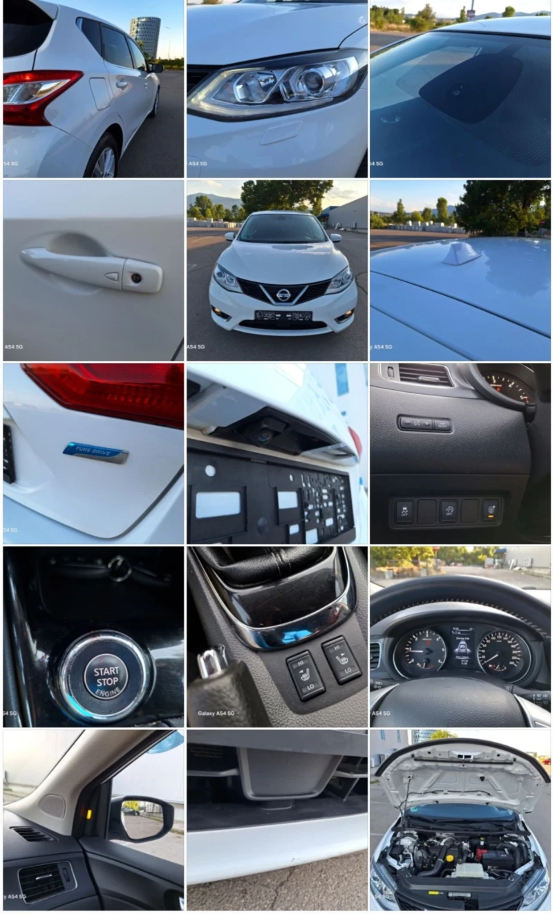 Nissan Pulsar 1.5-110кс.НАВИ-ПРЕДНА И ЗАДНА КАМЕРА-ДИСТРОНИК, снимка 17 - Автомобили и джипове - 51162268
