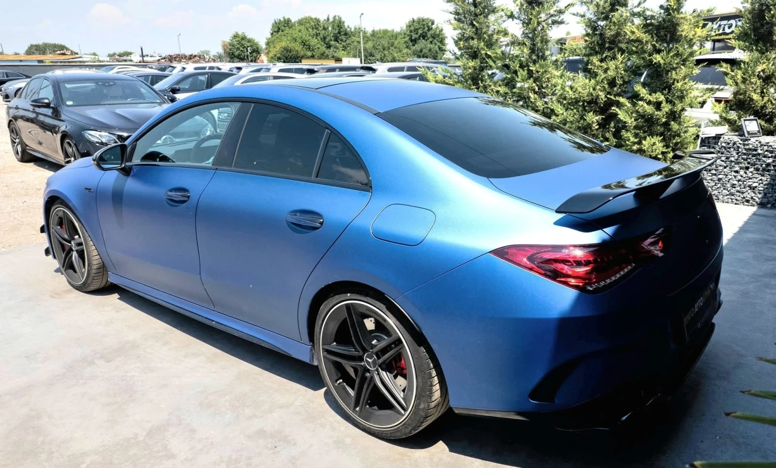Mercedes-Benz CLA 45 AMG  S 4 MATIC ЖЪЛТ КОНЕЦ 30ХИЛ КМ ПАНО ЛИЗИНГ 100% - изображение 7