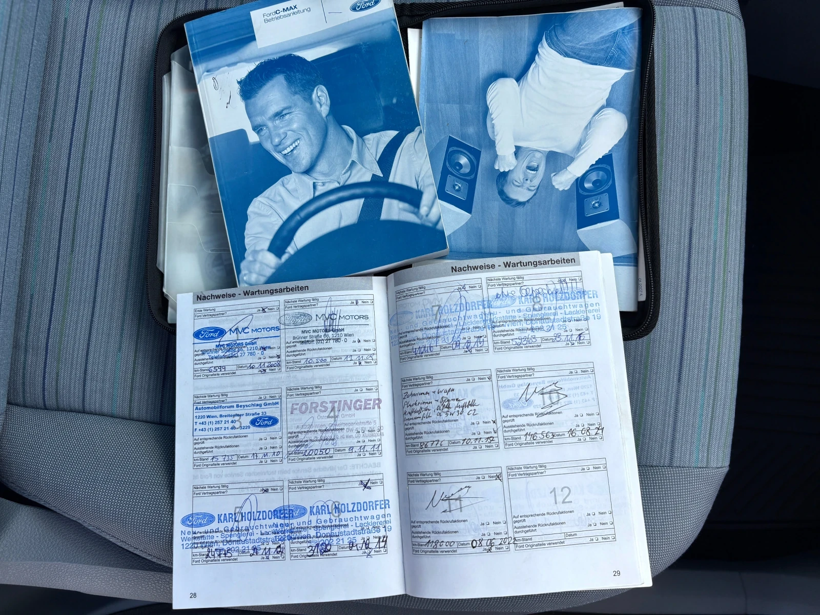 Ford C-max 1.6HDI  Фейслифт# TITANIUM#  177 000км#, снимка 14 - Автомобили и джипове - 54896538