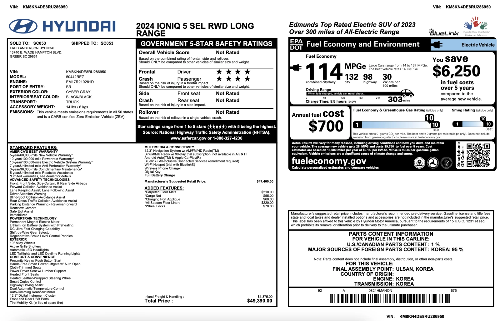 Hyundai Ioniq 5 SEL RWD | Mobile.bg � ����������� 15