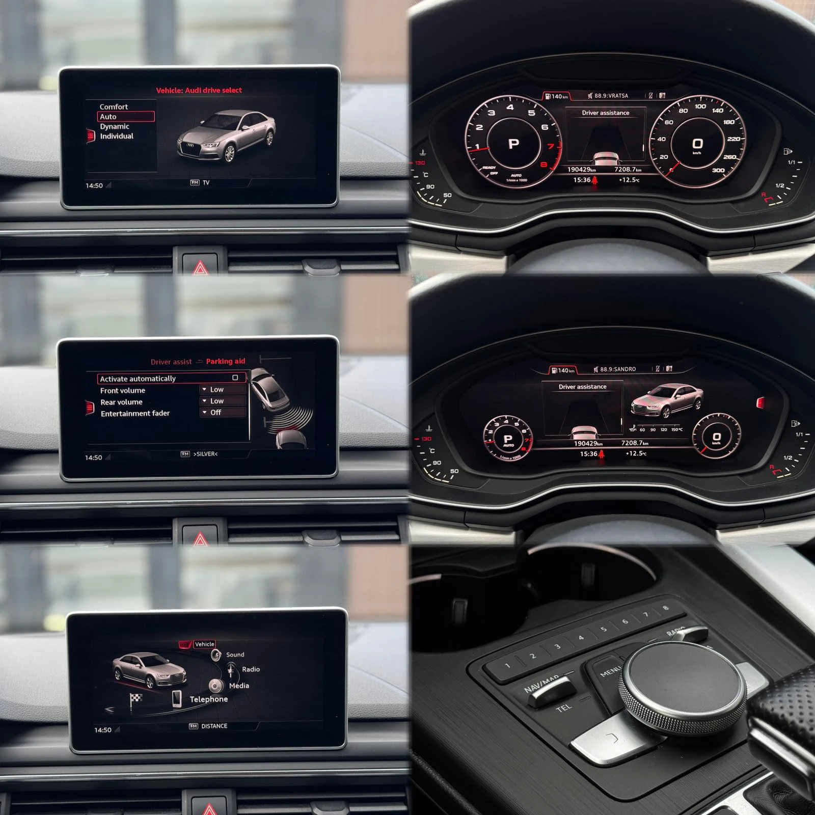 Audi A4 2.0TFSI* S-Line* QUATTRO* LED* VIRTUAL*  | Mobile.bg � ����������� 14