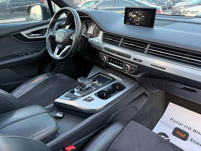 Audi Q7 FACE-Sline-PANORAMA-KAMERA-4x4-ALKANTAR-ПОДГРЯВАНЕ, снимка 12 - Автомобили и джипове - 53506393