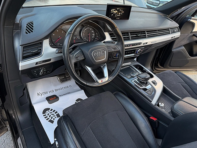 Audi Q7 FACE-Sline-PANORAMA-KAMERA-4x4-ALKANTAR-ПОДГРЯВАНЕ, снимка 9 - Автомобили и джипове - 53506393