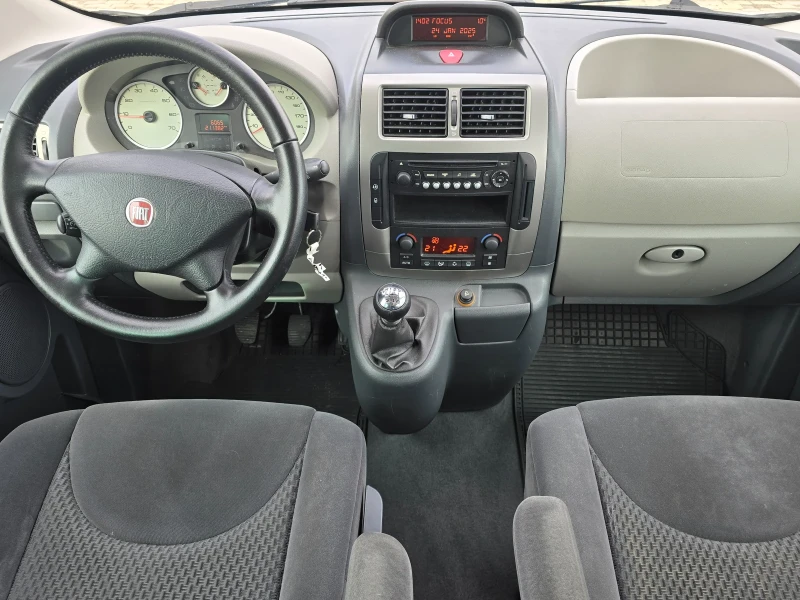 Fiat Scudo 2.0D 136кс 8 места Дълга База, снимка 13 - Бусове и автобуси - 48815544