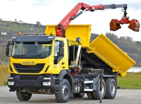 Iveco Trakker Кран, снимка 3 - Камиони - 53634476