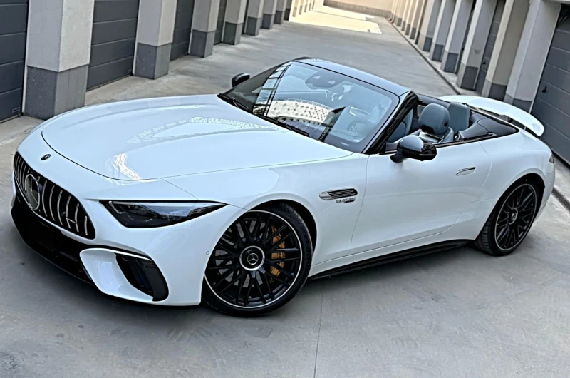 Mercedes-Benz SL 63 AMG Mercedes-AMG SL63 4MATIC+ | Cerami| Full Extras | , снимка 4 - Автомобили и джипове - 50795943