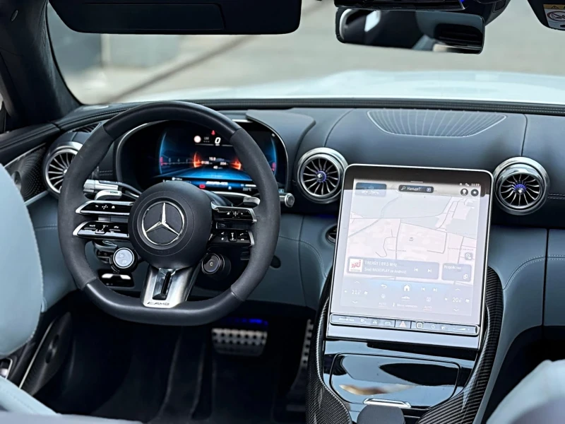 Mercedes-Benz SL 63 AMG Mercedes-AMG SL63 4MATIC+ | Cerami| Full Extras | , снимка 13 - Автомобили и джипове - 50795943