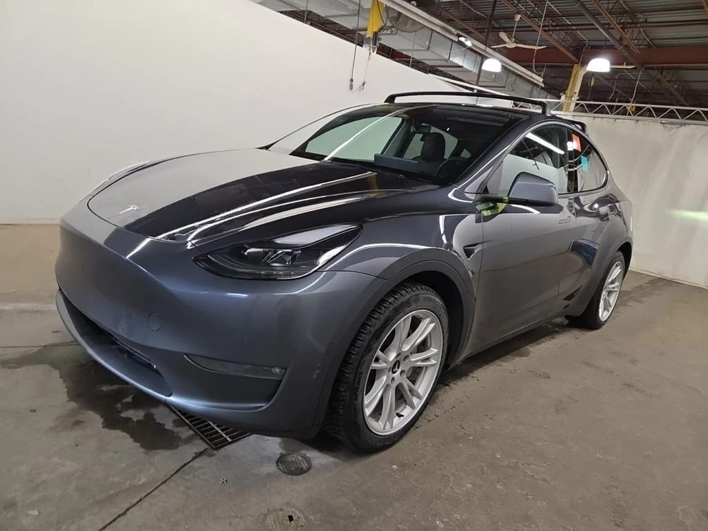 Tesla Model Y * LONG RANGE * CARFAX * БЕЗ ПЪРВОНАЧАЛНА ВНОСКА, снимка 1