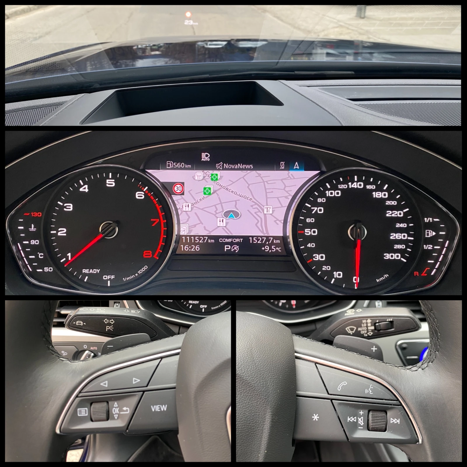 Audi A4 2.0 TFSI /Design/Matrix/Head Up , снимка 14 - Автомобили и джипове - 53065288