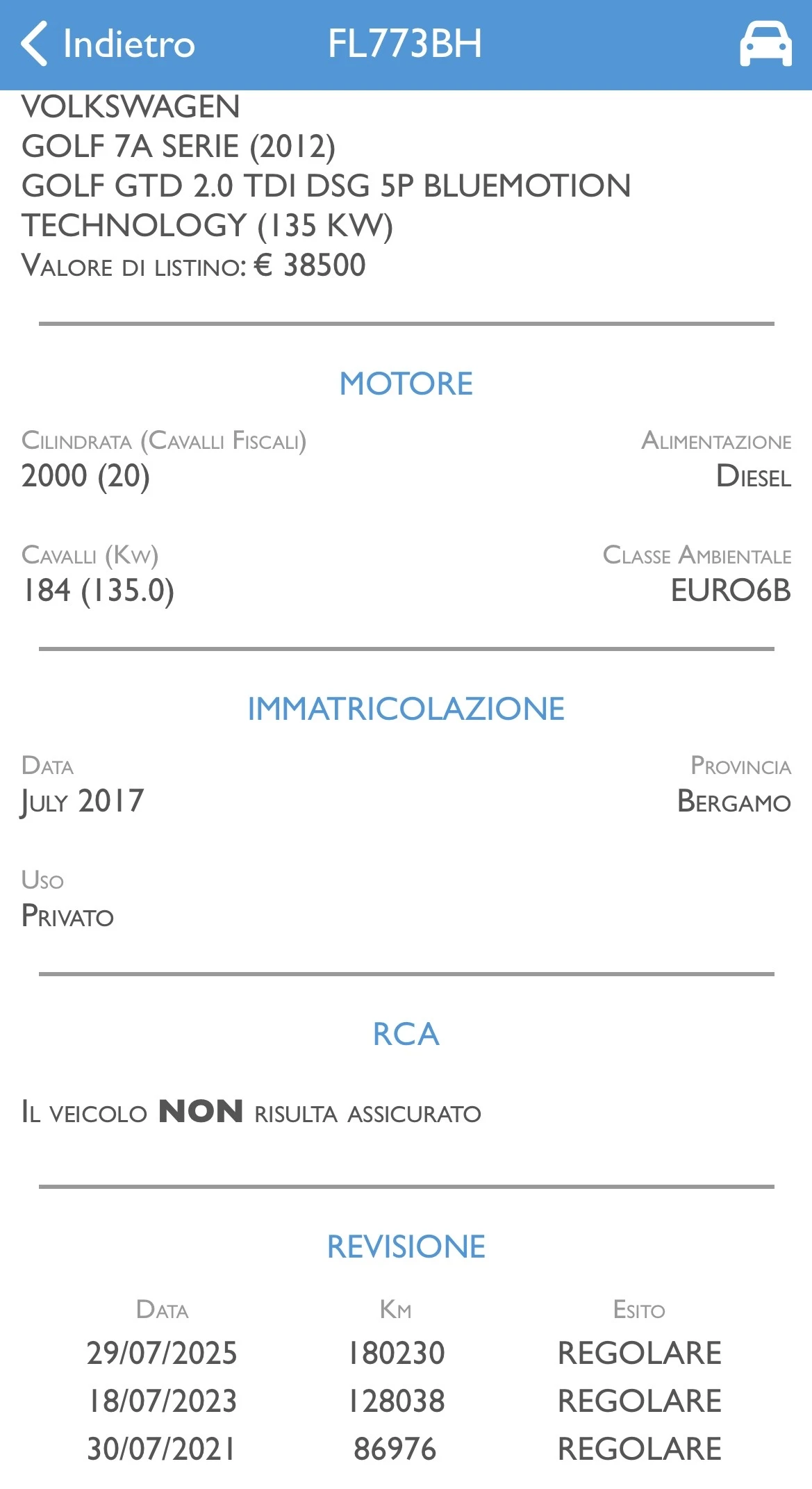 VW Golf 2.0TDI-GTD-185ps, LED, DSG, KEY-GO-FULL SERVICE VW, снимка 15 - Автомобили и джипове - 55241003