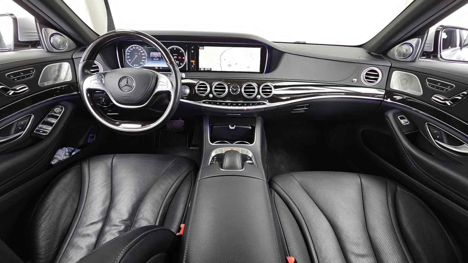 Mercedes-Benz S 350 ЕЛ. БАГАЖНИК* 360* SOFT CLOSE* HUD* КРАЙНА ЦЕНА, снимка 7 - Автомобили и джипове - 55344702