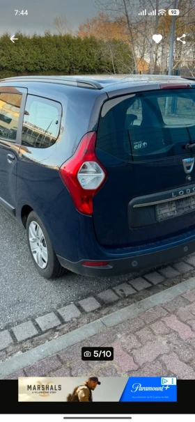 Dacia Lodgy - 5500 € / 10757.07 лв. - 73091165 4