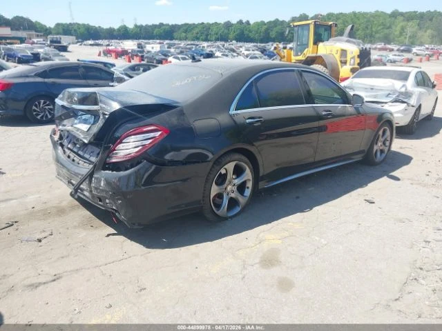 Mercedes-Benz S 63 AMG* 4MATIC* ПОДГРЕВ* ОБДУХВАНЕ* ПАНОРАМА* BURMEST, снимка 4 - Автомобили и джипове - 54853103