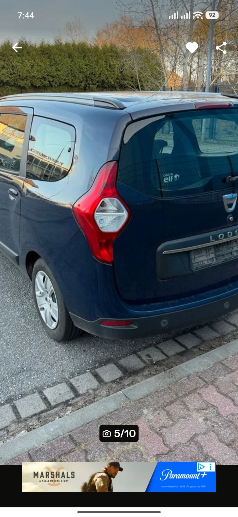 Dacia Lodgy, снимка 4 - Автомобили и джипове - 53922683