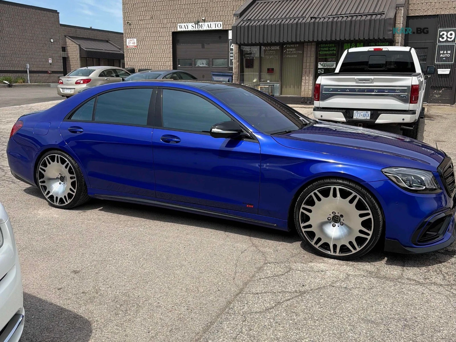 Mercedes-Benz S 550 Brabus 800 bodykit Автокредит Цена до България, снимка 3 - Автомобили и джипове - 54817628