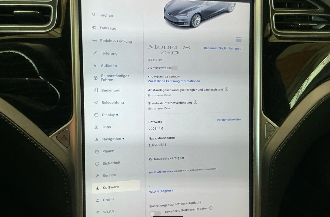 Tesla Model S 75D AWD, снимка 11 - Автомобили и джипове - 54968570