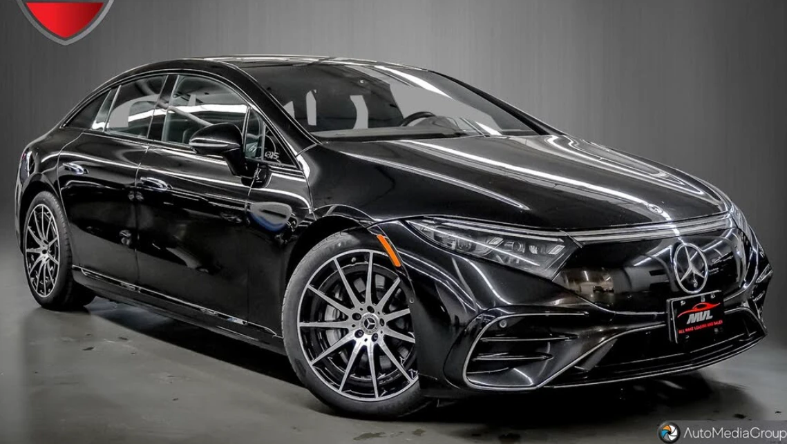 Mercedes-Benz EQS 580* AMG* 4M* МАСАЖ* 360VIEW* BRMSTR* Обдух* DIS+ , снимка 3 - Автомобили и джипове - 55474924
