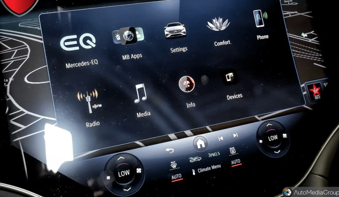 Mercedes-Benz EQS 580* AMG* 4M* МАСАЖ* 360VIEW* BRMSTR* Обдух* DIS+ , снимка 14 - Автомобили и джипове - 55474924
